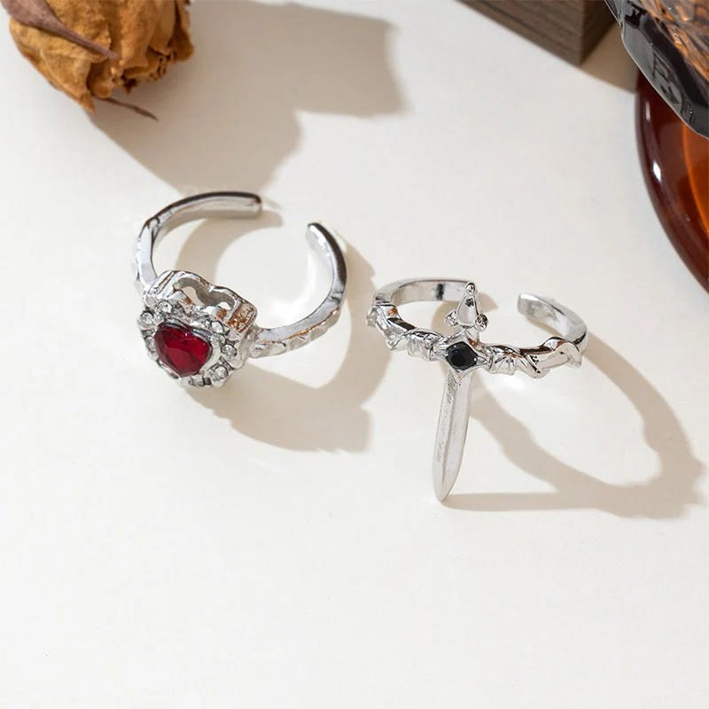 Heart Sword Ring