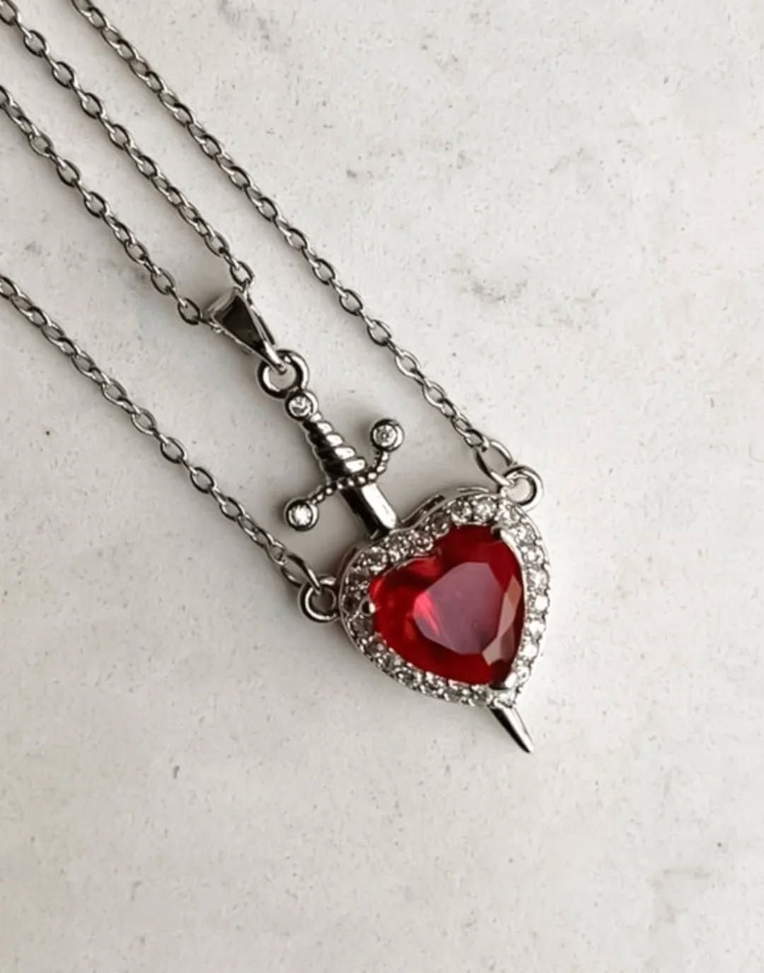 Heart Sword Pendant