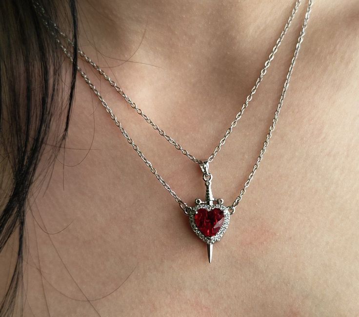 Heart Sword Pendant